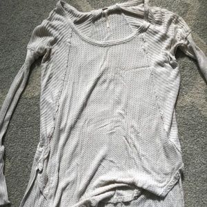 Free People high/low shirt